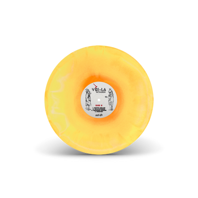Voi-La Intruder Bone, Sunshine & Neon Orange Tri-Coloured A/B Side Double LP