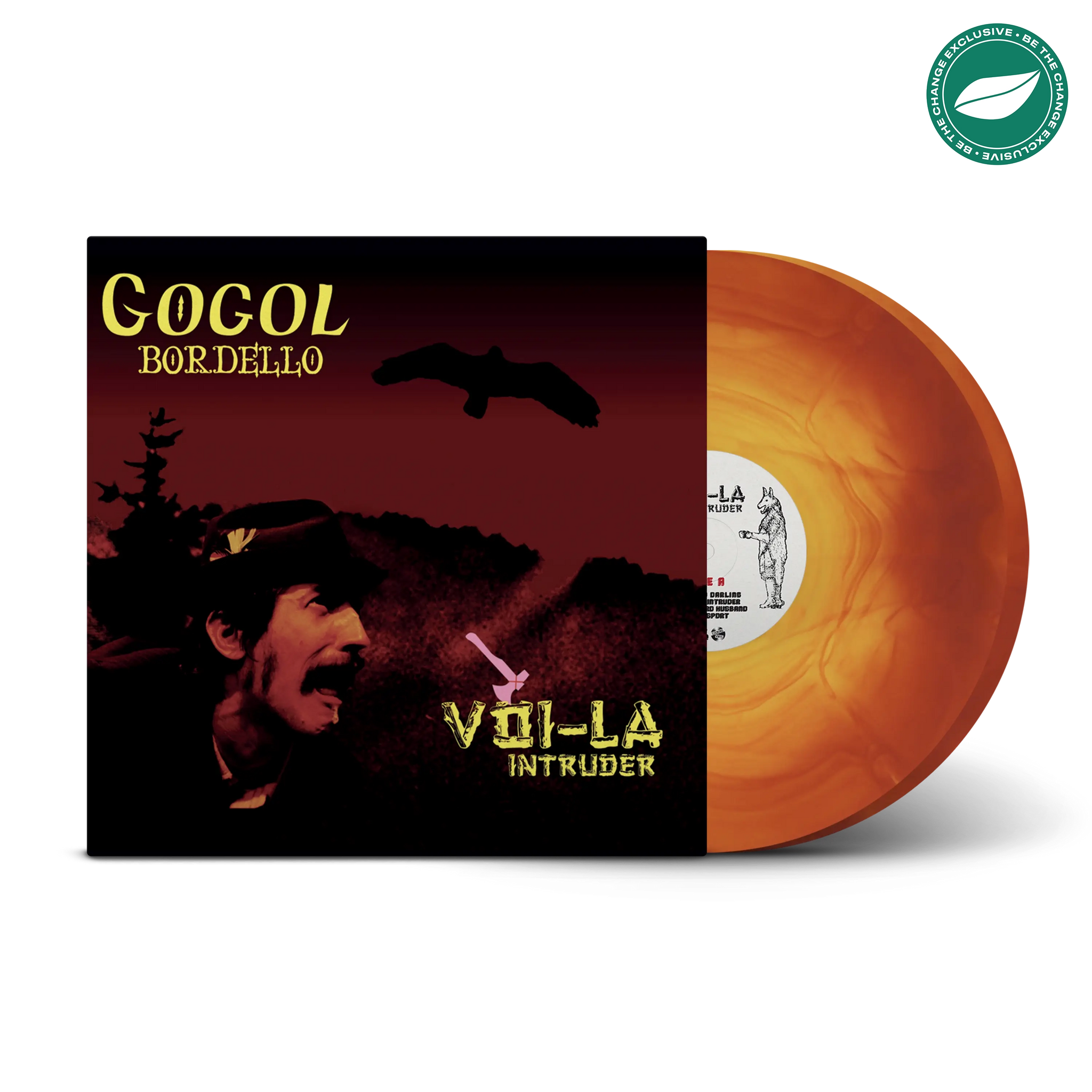 Voi-La Intruder Transparent Yellow & Oxblood Galaxy Double LP