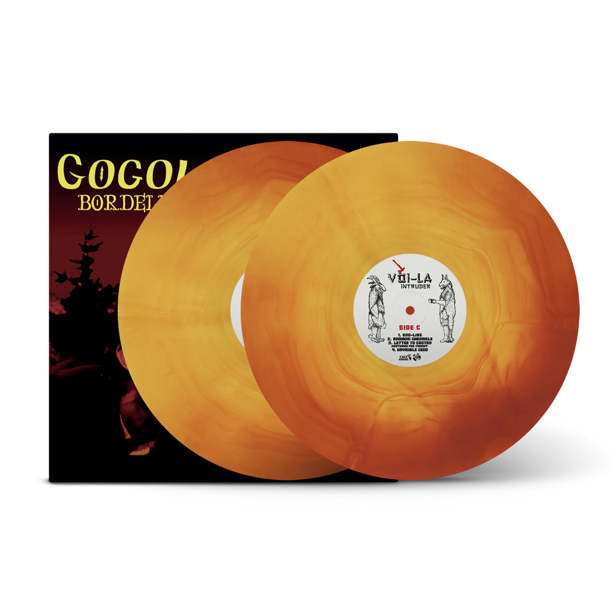 Voi-La Intruder Transparent Yellow & Oxblood Galaxy Double LP