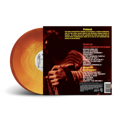 Voi-La Intruder Transparent Yellow & Oxblood Galaxy Double LP