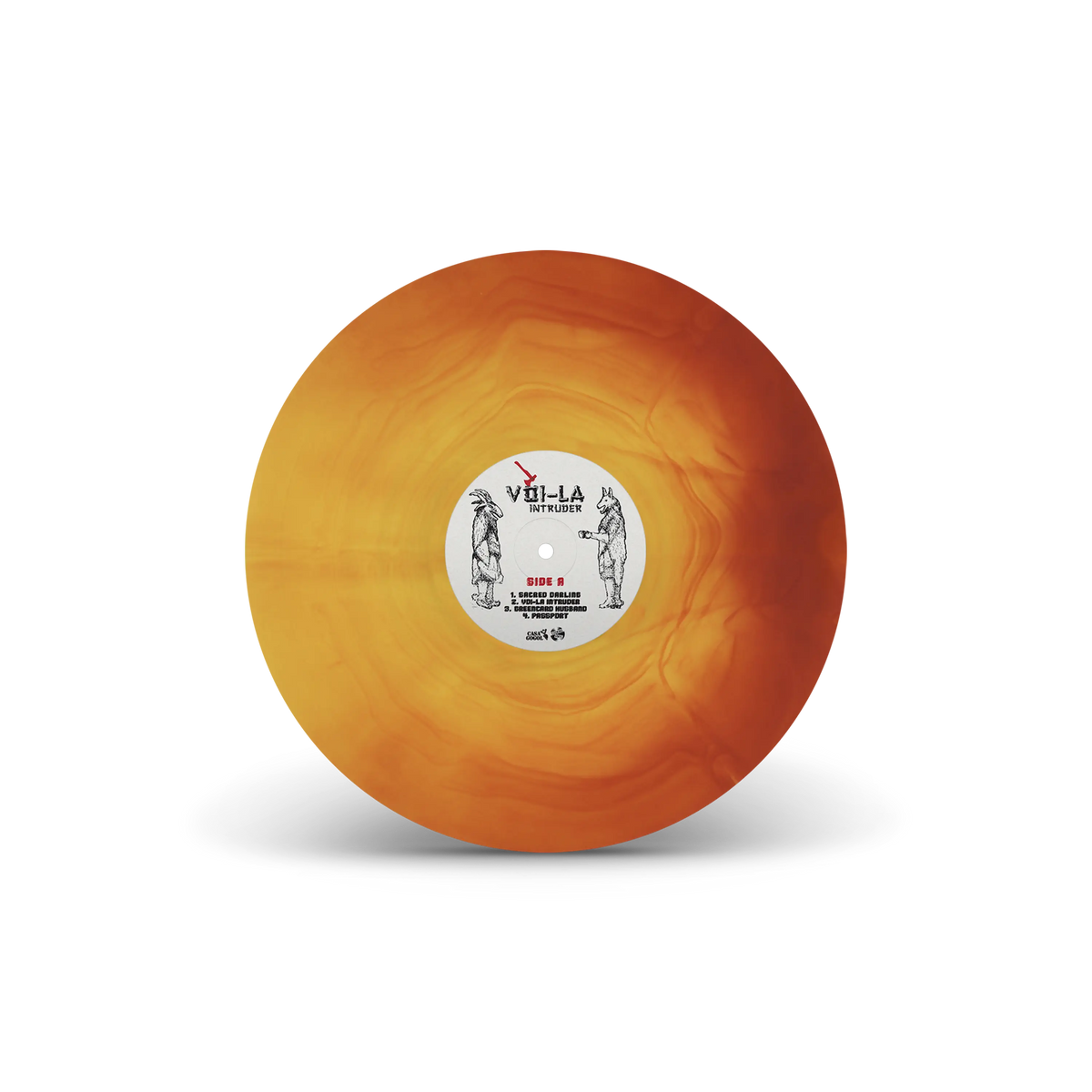 Voi-La Intruder Transparent Yellow & Oxblood Galaxy Double LP