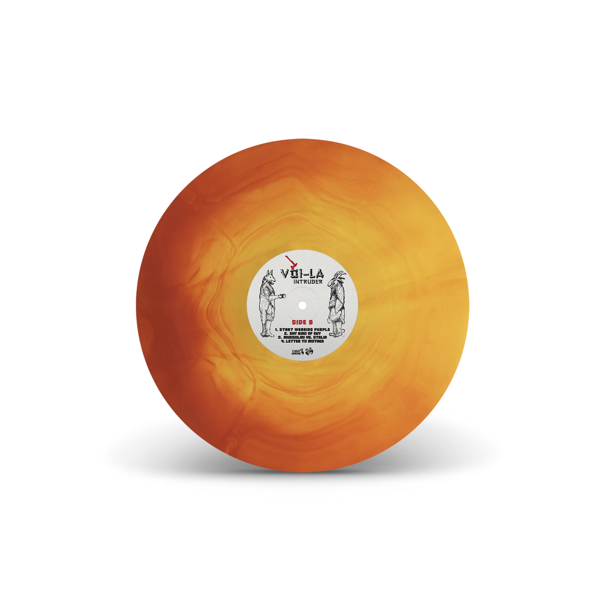 Voi-La Intruder Transparent Yellow & Oxblood Galaxy Double LP