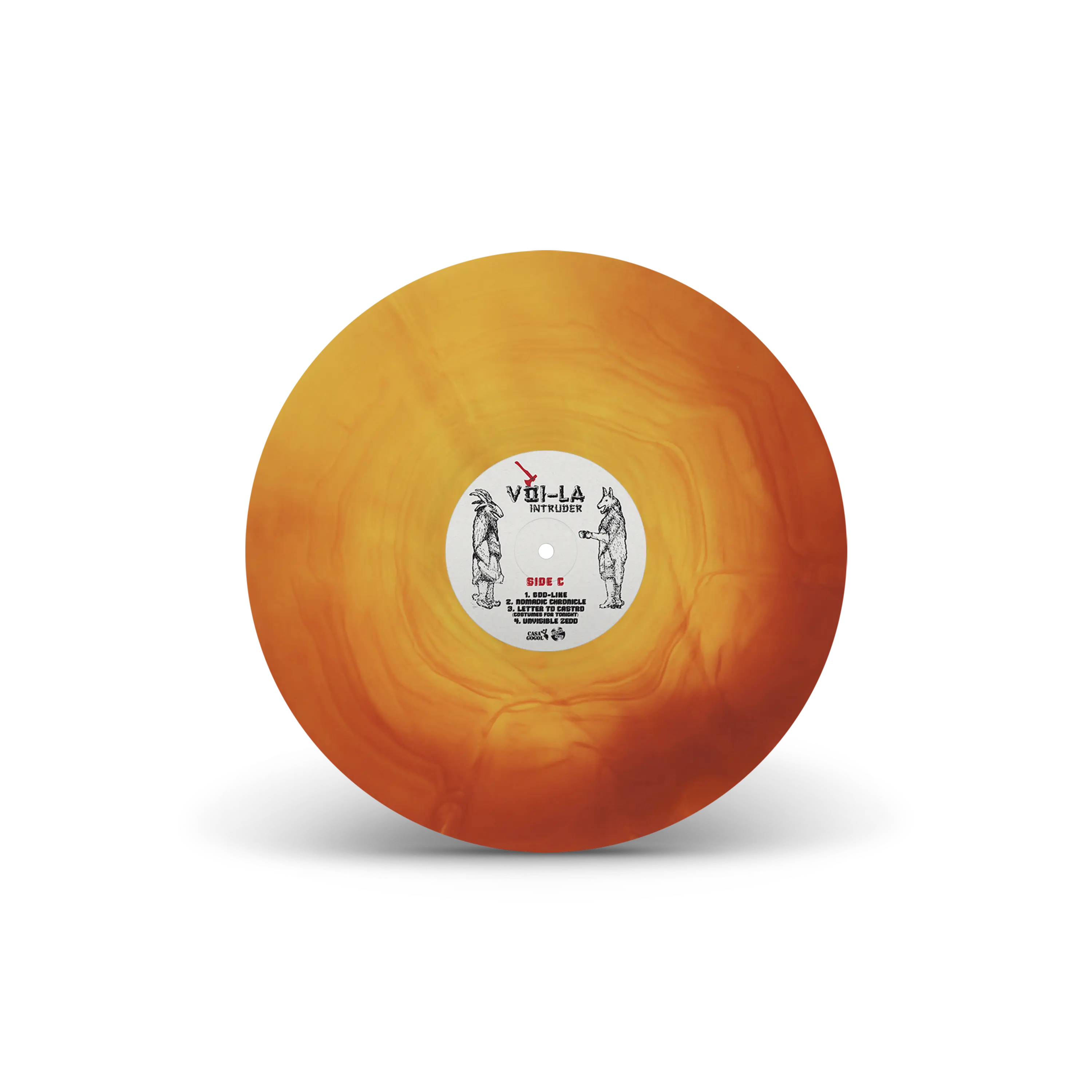 Voi-La Intruder Transparent Yellow & Oxblood Galaxy Double LP