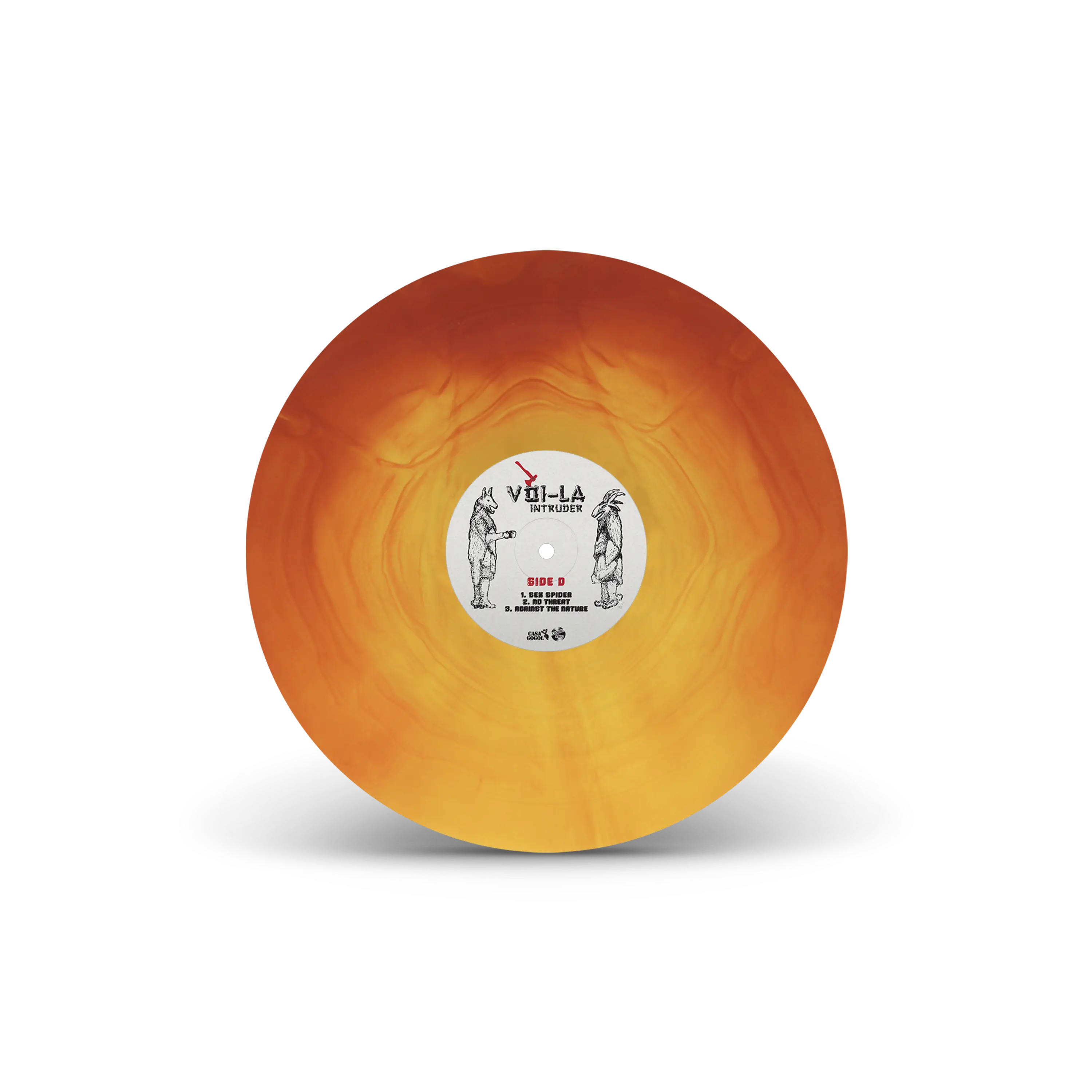 Voi-La Intruder Transparent Yellow & Oxblood Galaxy Double LP