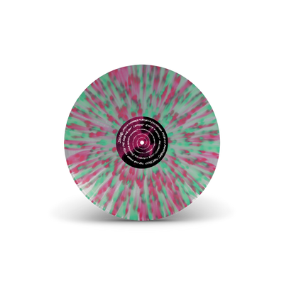 We Mean It, Man! Clear w/ Hot Pink & Green Splatter LP w/ Alternate Artwork