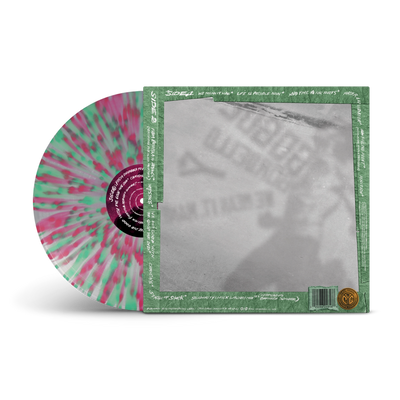 We Mean It, Man! Clear w/ Hot Pink & Green Splatter LP w/ Alternate Artwork