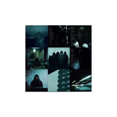 A Mind Waiting To Die Transparent with Black & Green Splatter LP