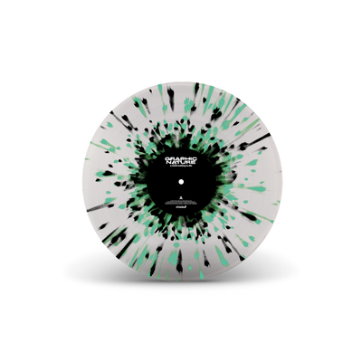 A Mind Waiting To Die Transparent with Black & Green Splatter LP