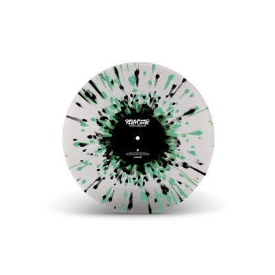 A Mind Waiting To Die Transparent with Black & Green Splatter LP