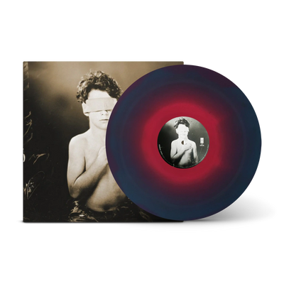 Cold Clear with Maroon & Blue Color in Color LP