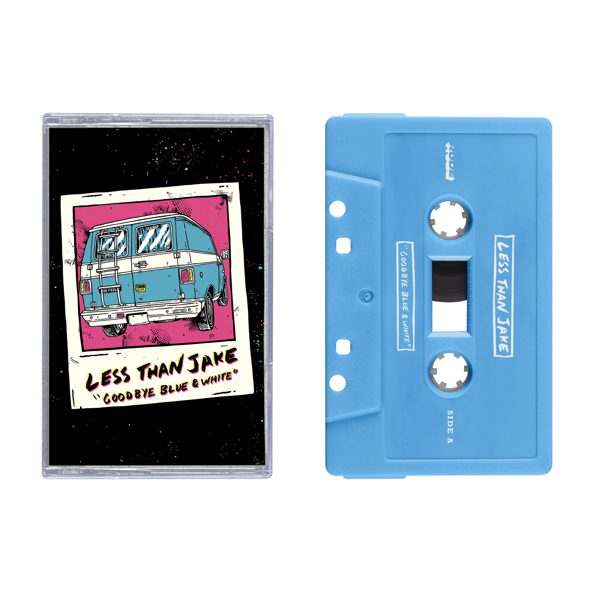 Goodbye Blue And White Cassette with Alternate Artwork O-Card