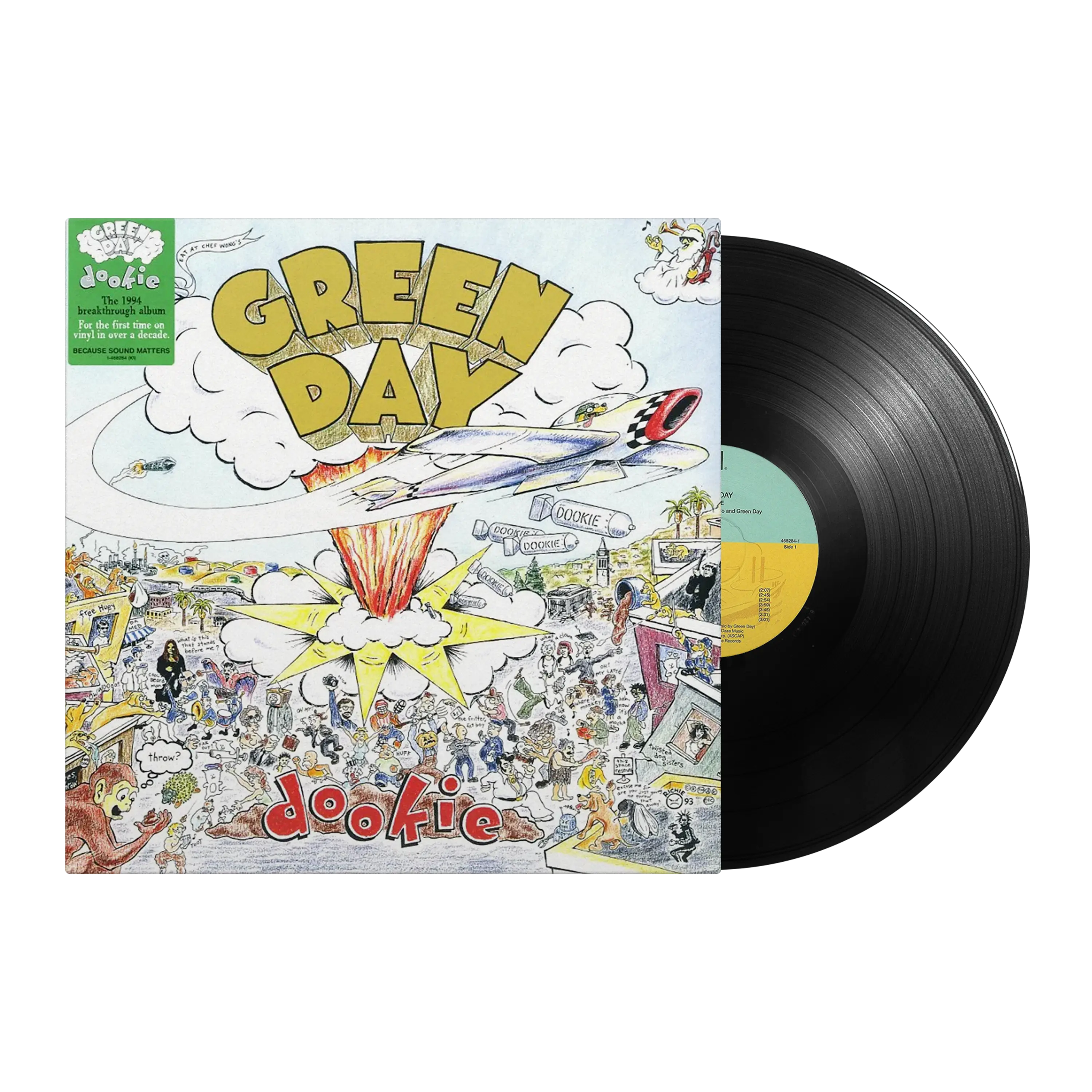 Green Day Dookie レコード s-l400.jpg
