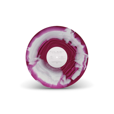 The Earth Pushed Back Transparent Magenta & Solid Bone A Side / B Side LP