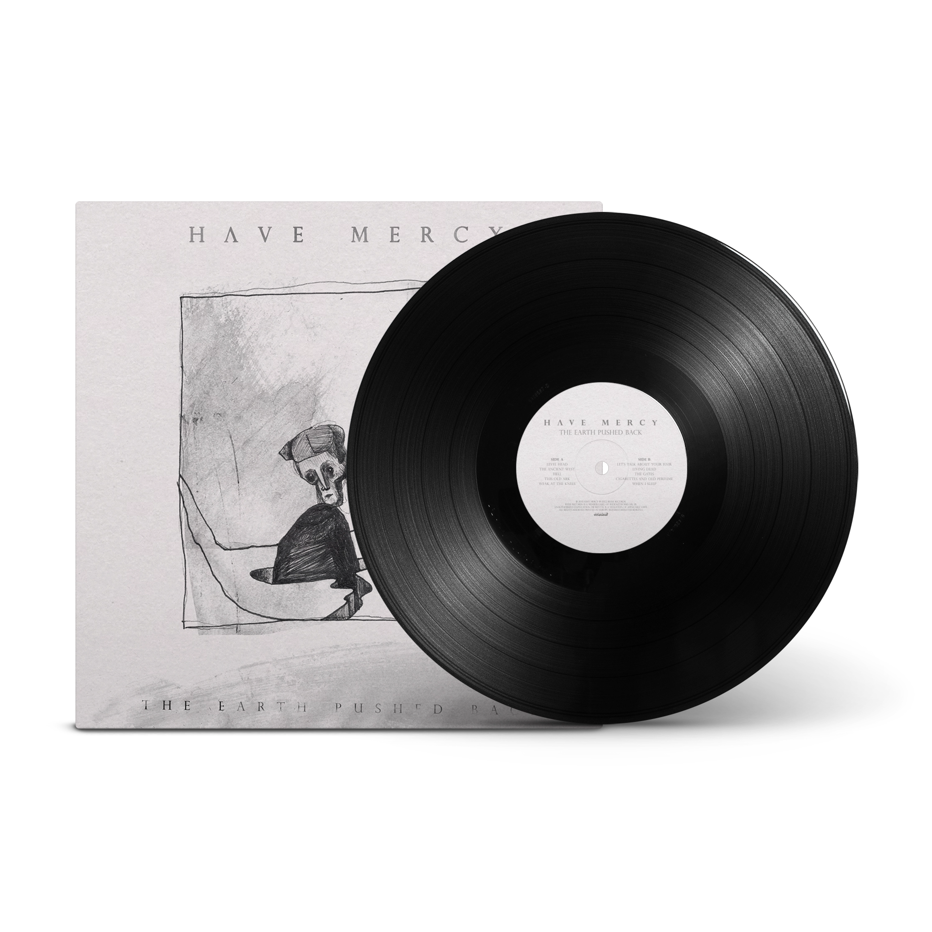 The Earth Pushed Back Black LP