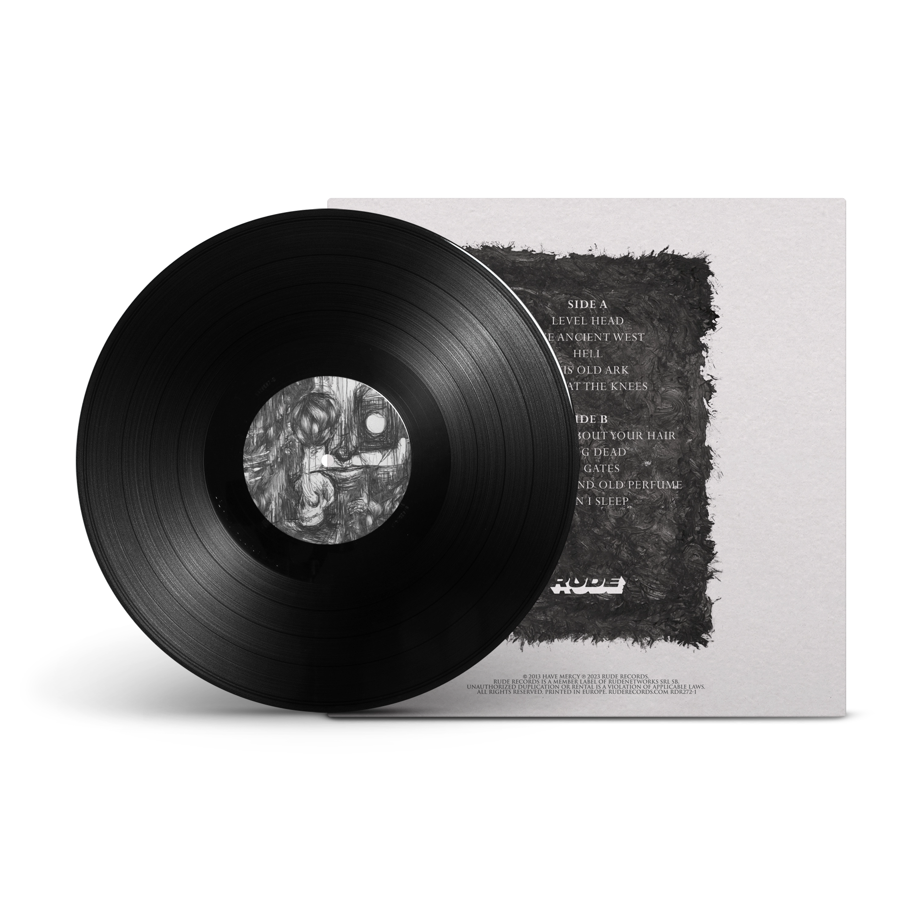 The Earth Pushed Back Black LP – Rude Records Shop