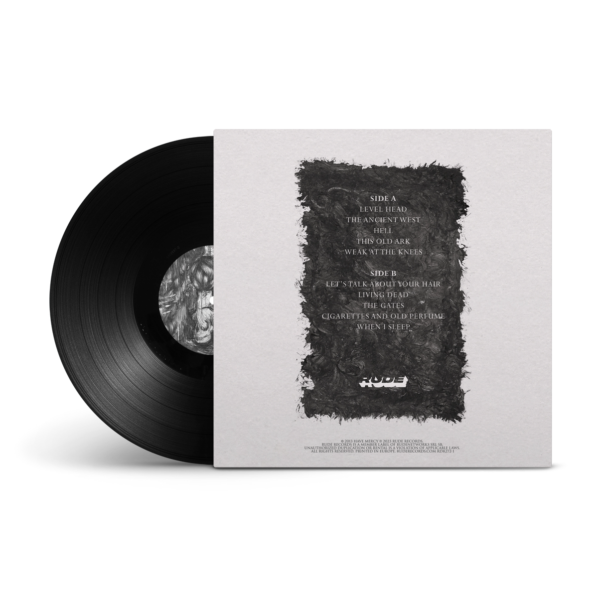The Earth Pushed Back Black LP