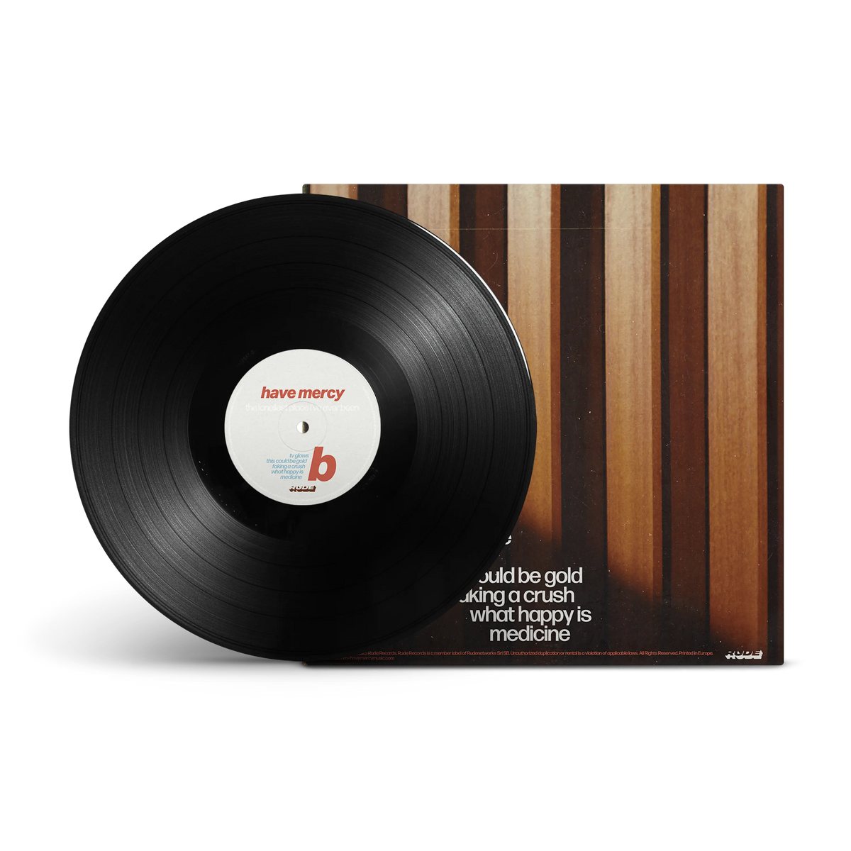 the loneliest place i've ever been Black LP