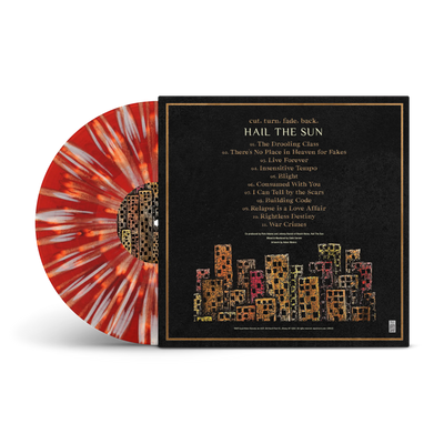cut. turn. fade. back Red, Black, Dahlia Insomnia LP