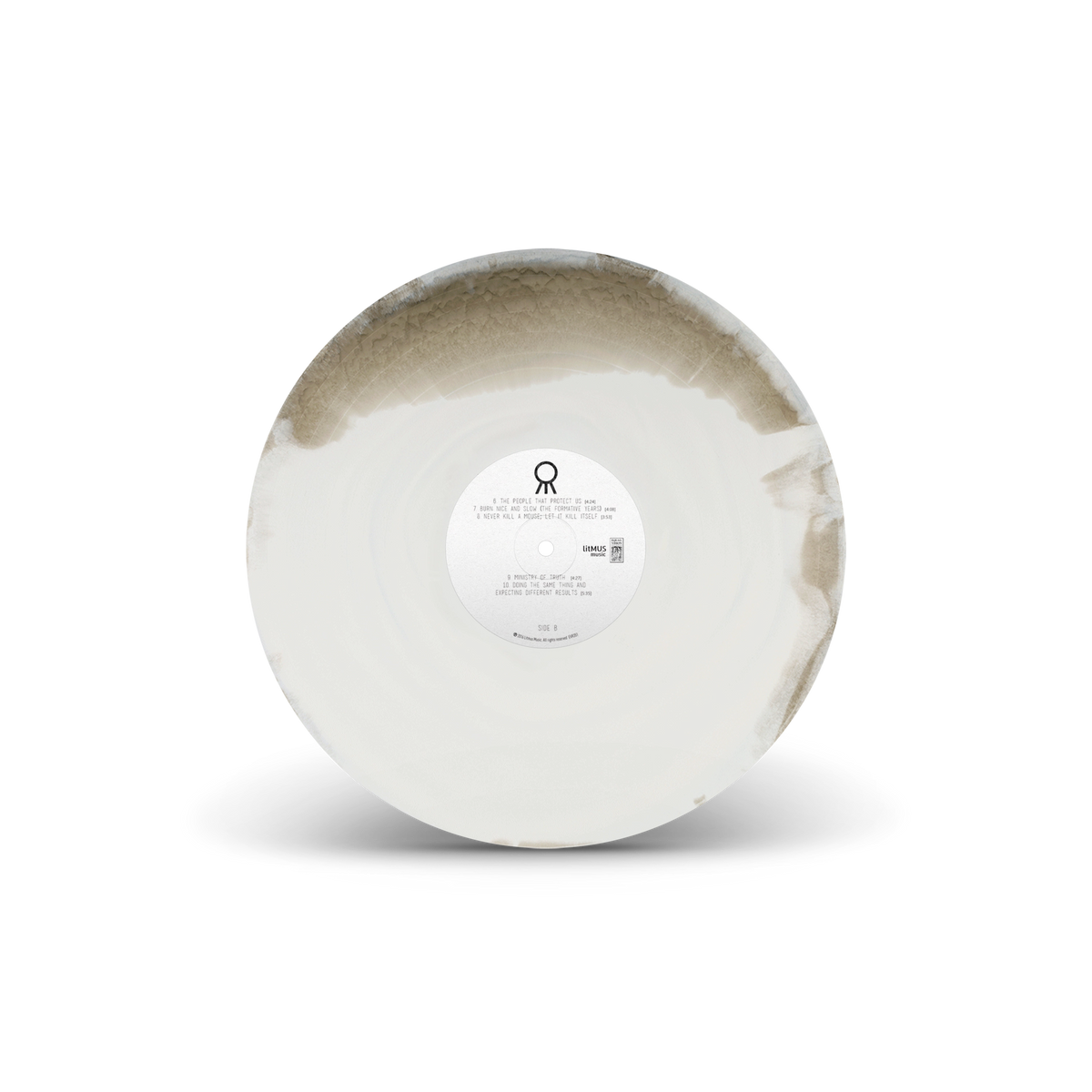 Culture Scars Black Ice & White A/B Side LP