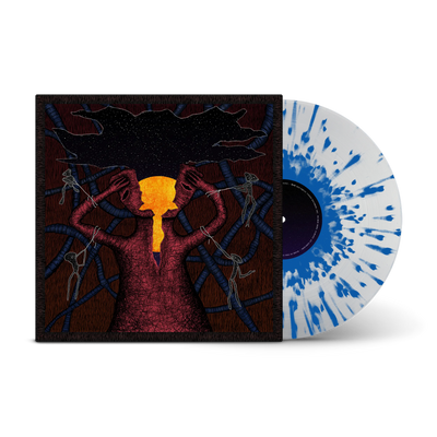 Divine Inner Tension Clear with Blue Splatter LP