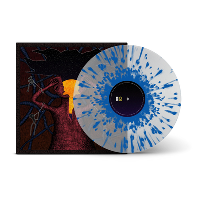 Divine Inner Tension Clear with Blue Splatter LP