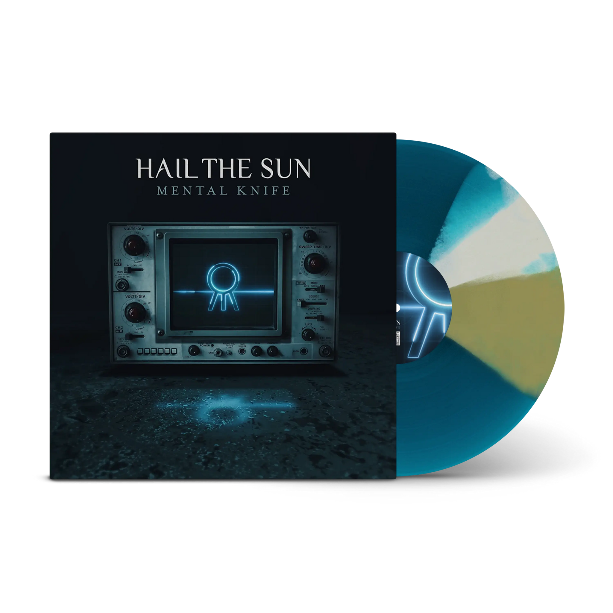 Mental Knife Gold, Bone & Blue Twister LP