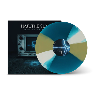 Mental Knife Gold, Bone & Blue Twister LP