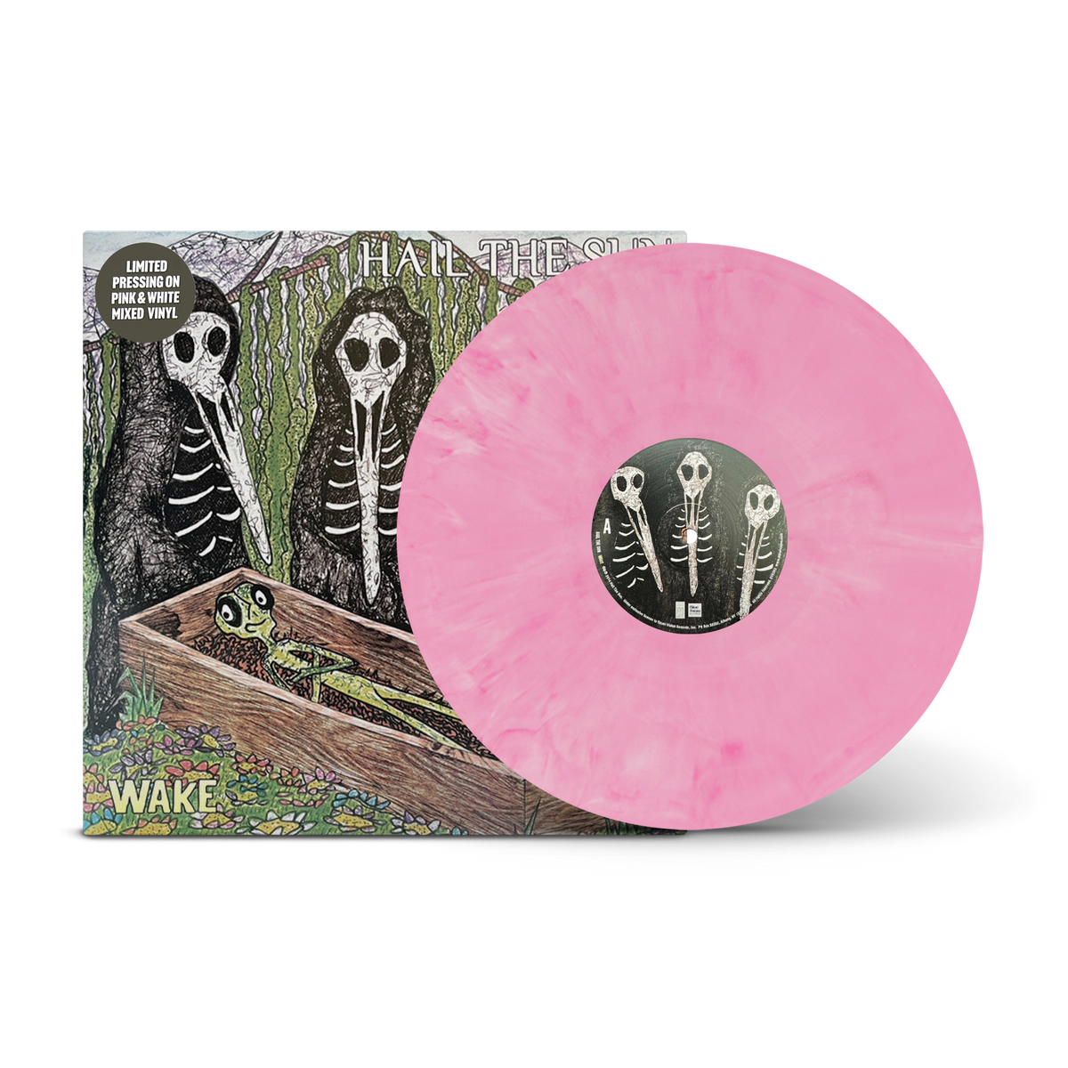 Wake Pink & White Mixed LP
