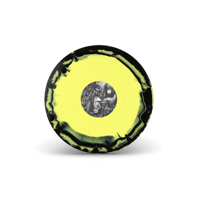 The Earth Pushed Back Yellow & Black Sunburst LP