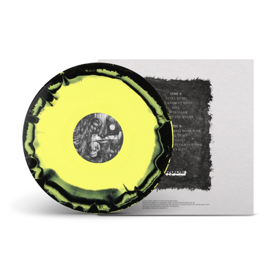 The Earth Pushed Back Yellow & Black Sunburst LP