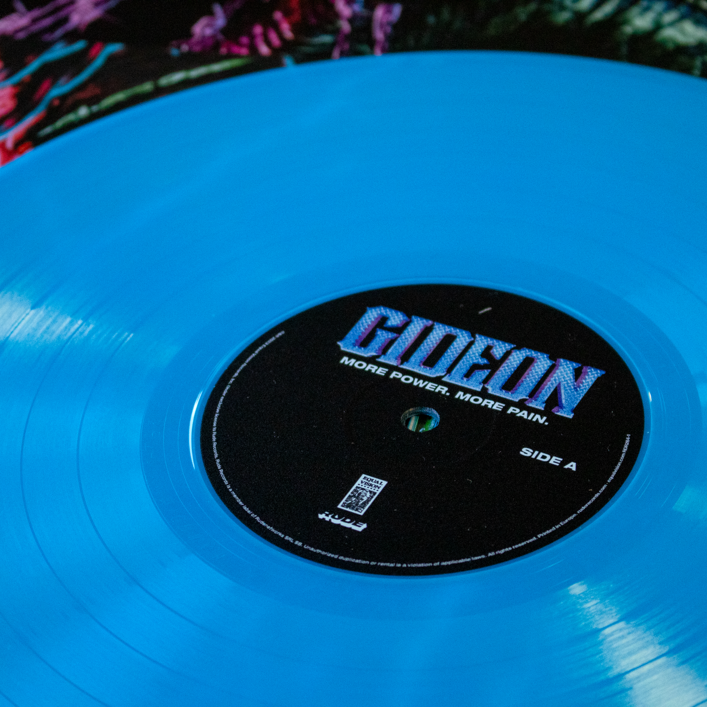 Down Low colorblind G RAP 未開封 RARE MORE POWER. MORE PAIN. Turquoise LP – Rude Records Shop
