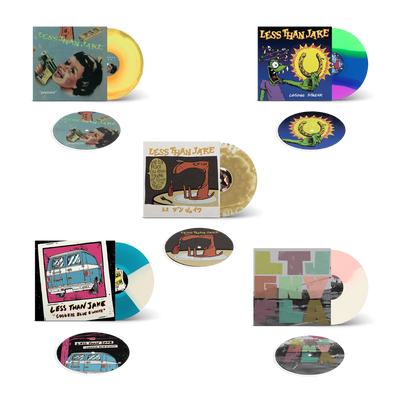 Less Than Jake Vinyl Bundle w/ Exclusive Slipmat
