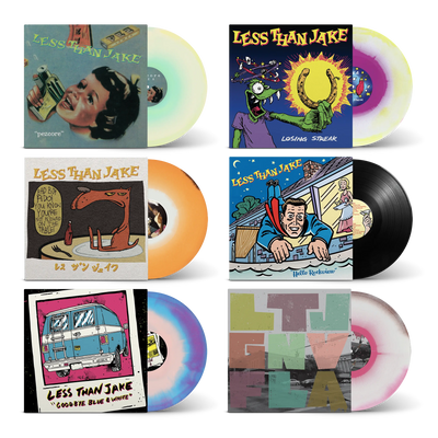 Less Than Jake Complete Vinyl Bundle (Forever Versions)