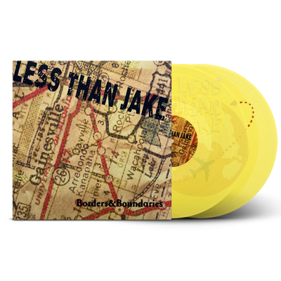 Borders & Boundaries (25th Anniversary) Transparent Yellow Double LP