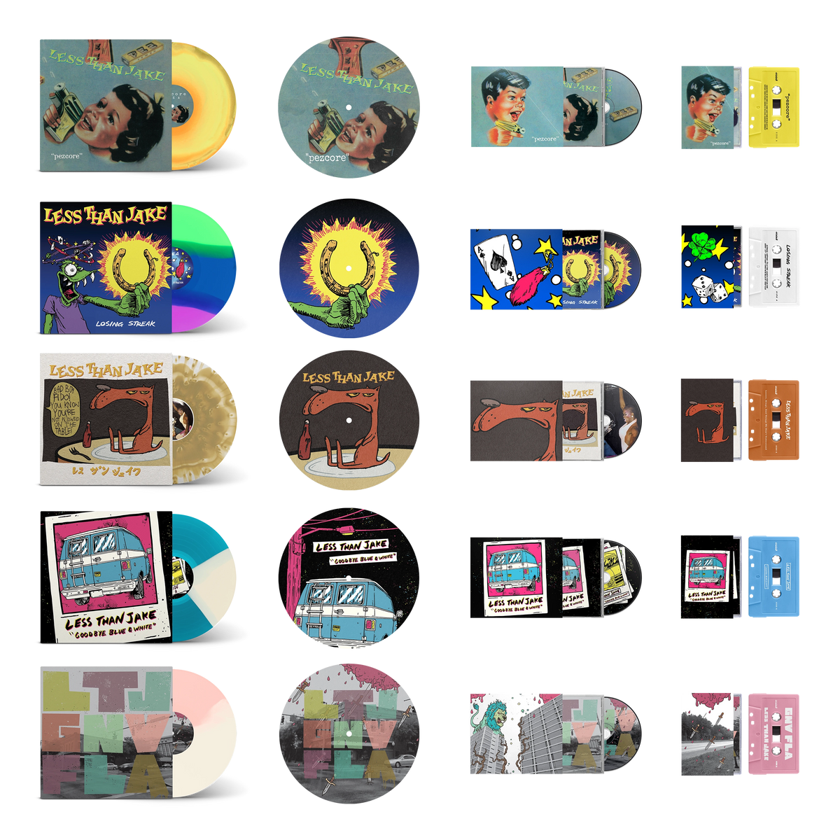 Less Than Jake Complete Collection Bundle