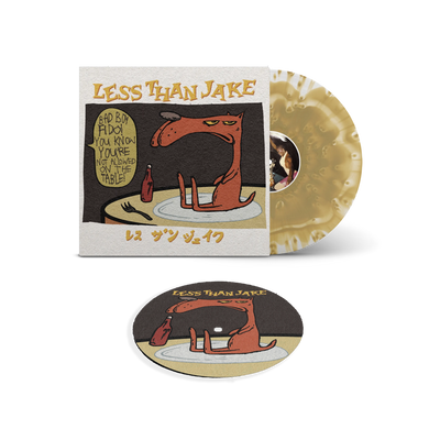 Losers, Kings, And Things We Don't Understand Transparent Gold Cloudy LP w/ Slipmat