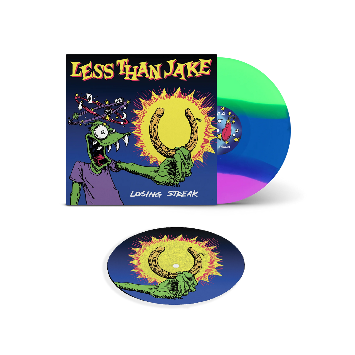 Losing Streak Three Stripes LP w/ Slipmat