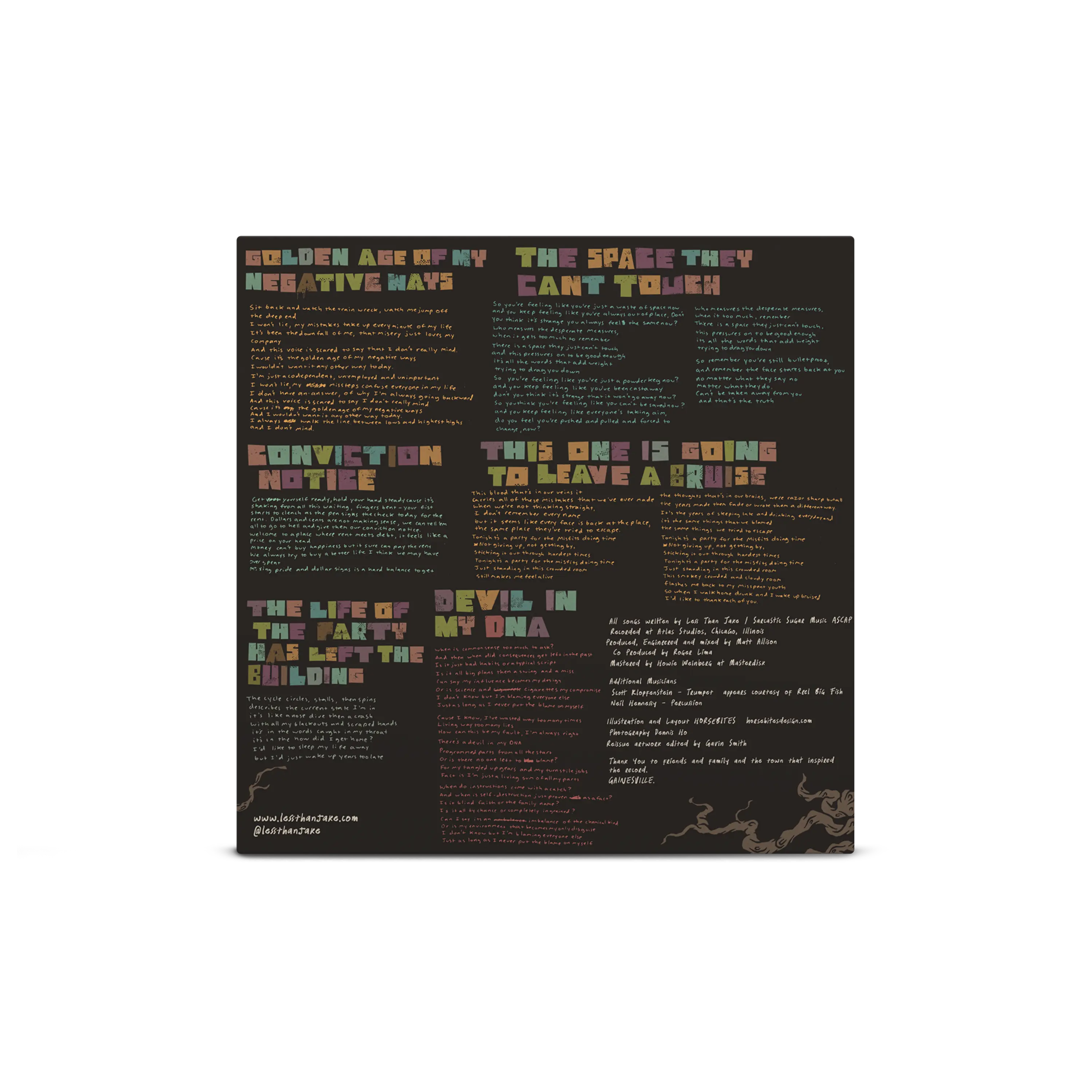 GNV FLA Hot Pink, White & Brown Tri-Coloured A/B Side LP (Forever