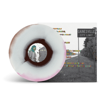 GNV FLA Hot Pink, White & Brown Tri-Coloured A/B Side LP (Forever Version)