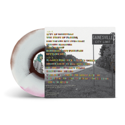GNV FLA Hot Pink, White & Brown Tri-Coloured A/B Side LP (Forever Version)