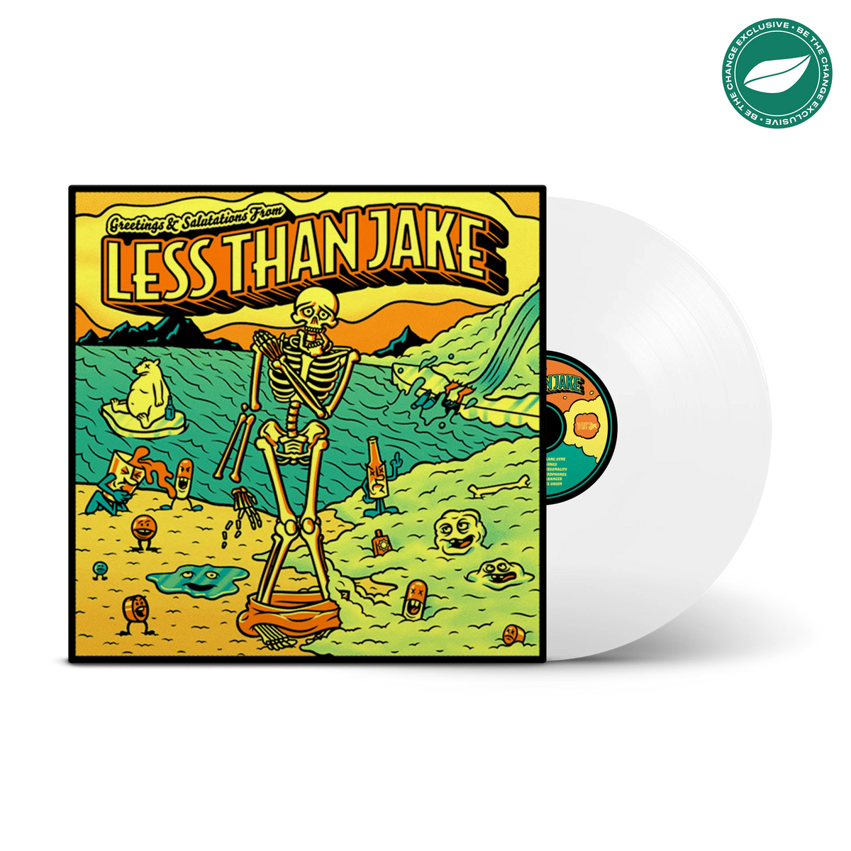 Greetings & Salutations Clear LP