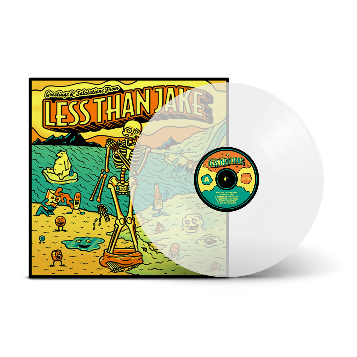 Greetings & Salutations Clear LP