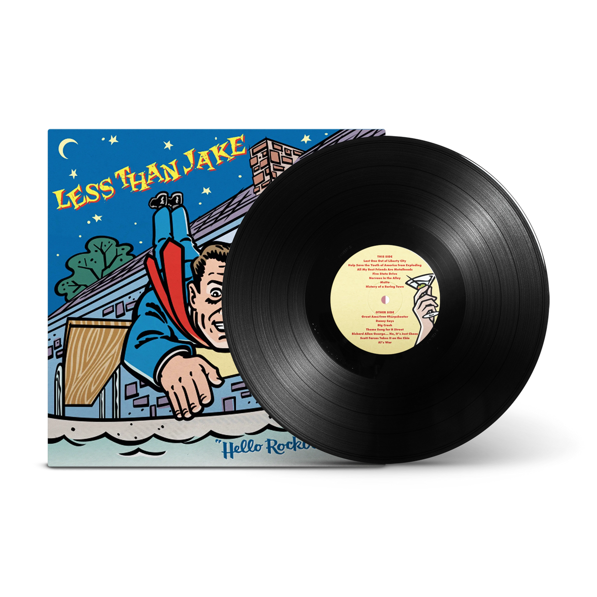 Hello Rockview Black LP