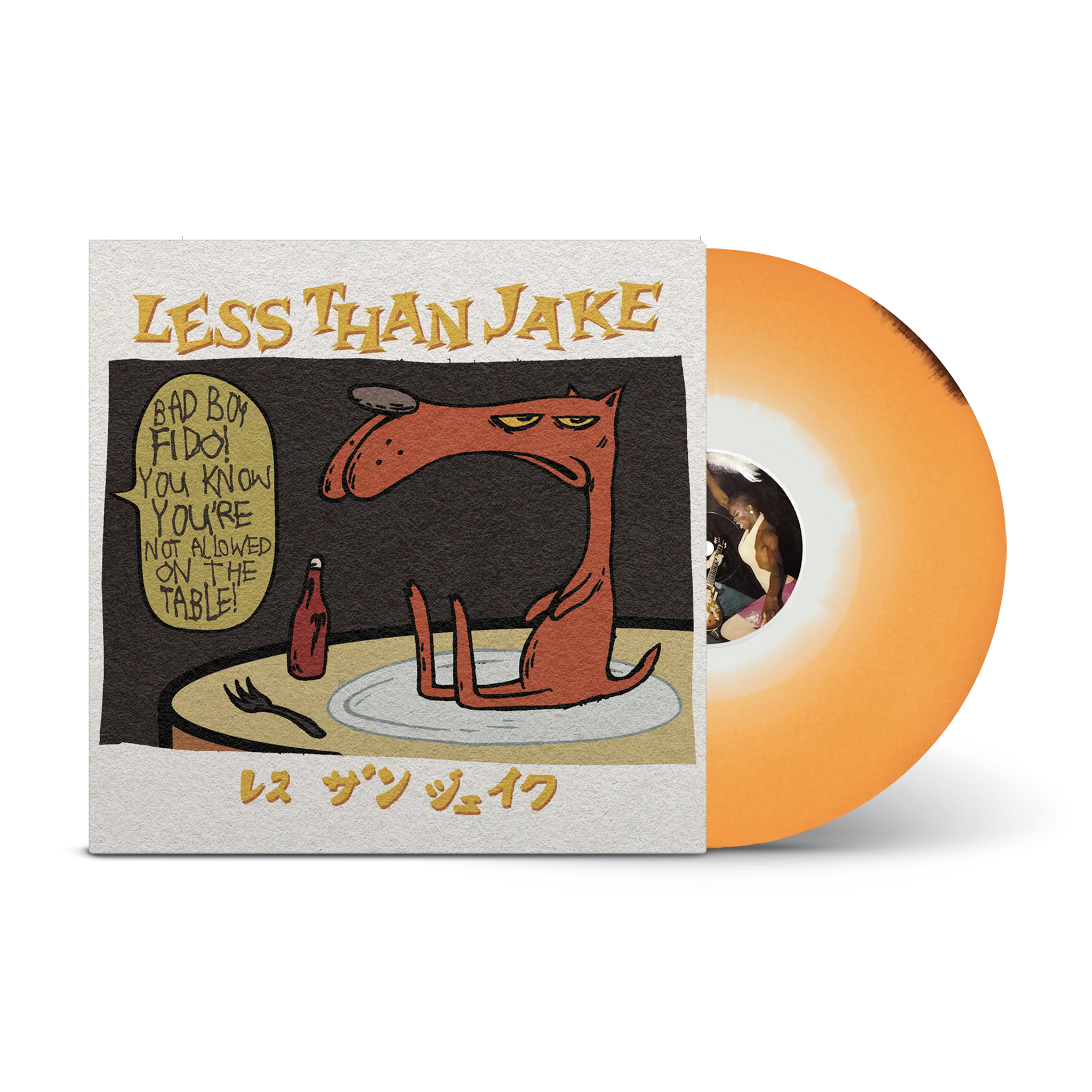 Losers, Kings, And Things We Don't Understand White, Orange & Black Tri-Coloured A/B Side LP (Forever Version)