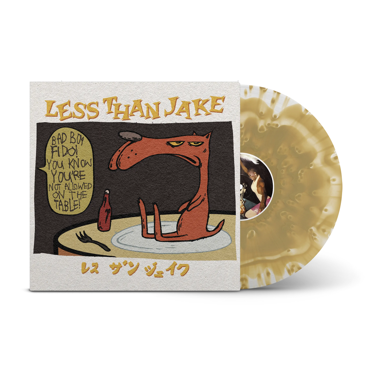 Losers, Kings, And Things We Don't Understand Transparent Gold Cloudy LP w/ Slipmat