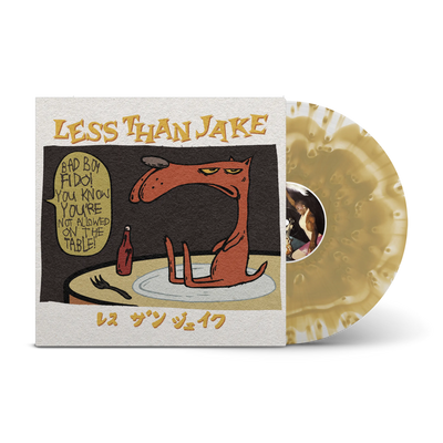 Losers, Kings, And Things We Don't Understand Transparent Gold Cloudy LP w/ Slipmat
