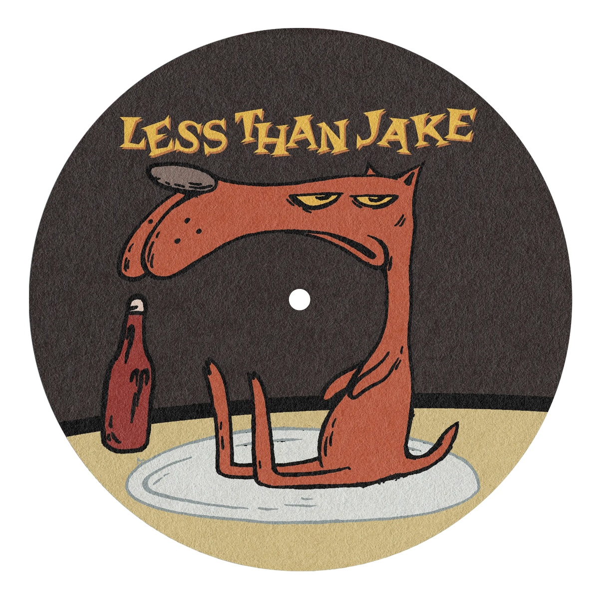 Losers, Kings, And Things We Don't Understand Transparent Gold Cloudy LP w/ Slipmat