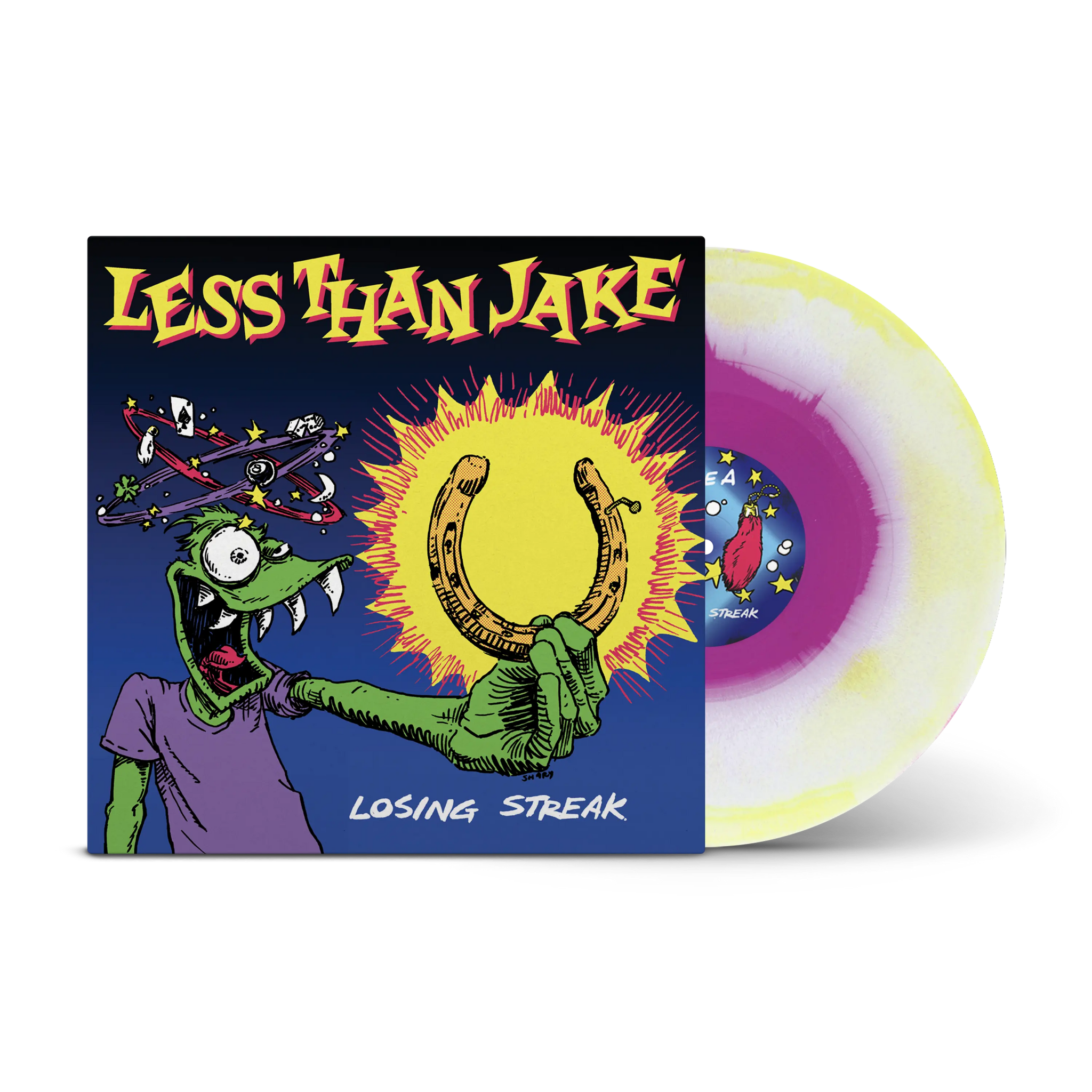 Losing Streak Grimage Purple, White & Sunshine Tri-Coloured A/B Side LP (Forever Version)