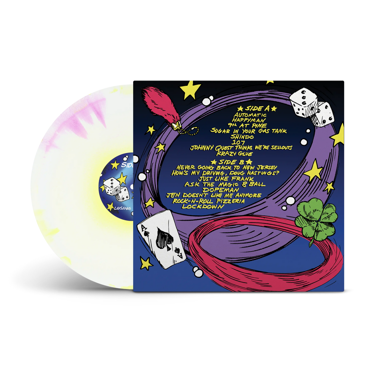 Losing Streak Grimage Purple, White & Sunshine Tri-Coloured A/B Side LP (Forever Version)
