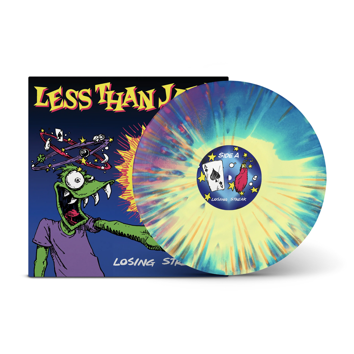 Losing Streak (Forever Version) Tri-Color Purple, Yellow & Blue LP